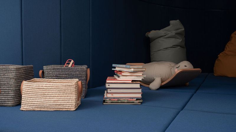 Eine Kinderspielecke gibt es auch. (Bild: Nio)