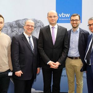Stefan Bader, Dirk Heckmann, Albert Füracker, Johannes Strassmayr, Bertram Brossardt