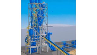 Als Pionier in der Herstellung von aktiviertem Ton wird Cimpor Global Holdings auch
der weltweit größte Hersteller von aktiviertem Ton werden. (Bild: Thyssenkrupp Polysius)