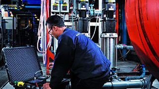 Bild 1: Mithilfe eines Pump Audit werden Pumpen in ihren Einbau- und Betriebszuständen erfasst. (Bild: Grundfos)