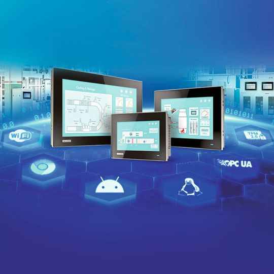 In drei Display-Größen erhältlich: die Touch Panel Computer der Serie TPC-100W. In drei Display-Größen erhältlich: die Touch Panel Computer der Serie TPC-100W.