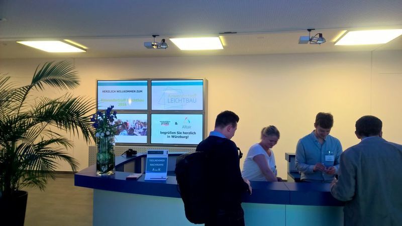 Auf dem ersten Anwendertreff Leichtbau in Würzburg trafen Produktentwickler und Konstrukteure zusammen, um ihr Wissen zum Thema Leichtbau auf den neusten Stand zu bringen. (V. Siegl/konstruktionspraxis)