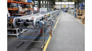 Die Förderstrecke ist 63 m lang. (Tünkers)