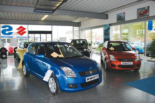 Im Autopark Rath vertreibt die ICAB neben Mazda auch Suzuki. (Archiv: Vogel Business Media)