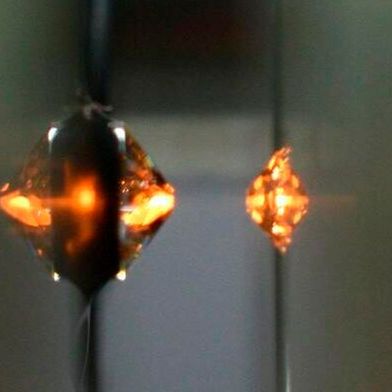 Inside the dynamic diamond anvil cell used by the Kriss research team to generate the supercompressed state (A pair of diamond anvils can be seen) (Source: Korea Research Institute of Standards and Science (Kriss))