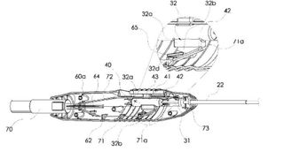 Chirurgisches Instrument mit einer ausfahrbaren und bestrombaren Schlinge aus einem metallischen Draht (Bild: RZ-Medizintechnik/DPMA)