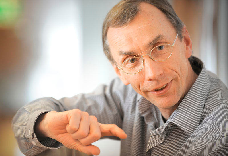 Svante Pääbo ist Direktor am Max-Planck-Institut für evolutionäre Anthropologie, Leipzig. (Bild/Copyright: Frank Vinken)