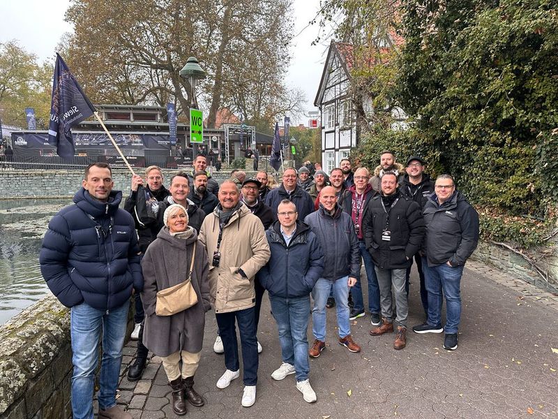 Markus Hollerbaum startet mit uns die erste Kirmestour. (Bild: Vogel IT-Medien)