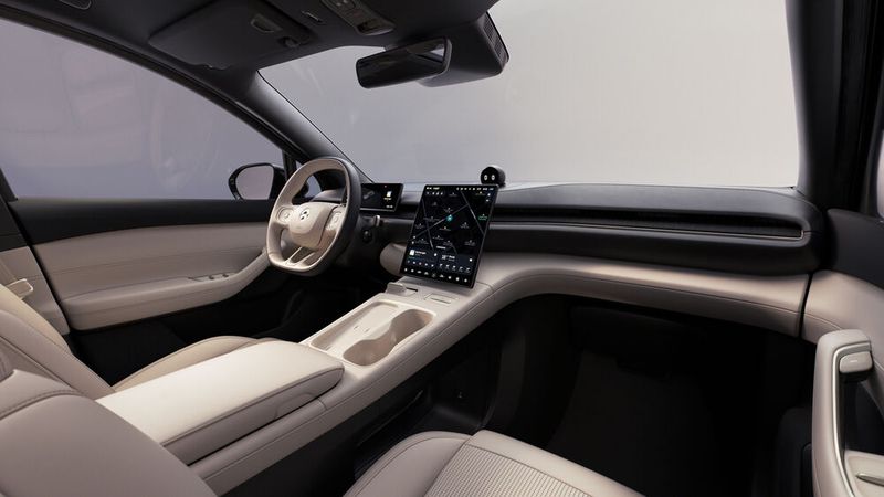 Klare Kante: Die Nio-Designer setzen beim Interieur auf hochwertige Materialien. (Bild: Nio)