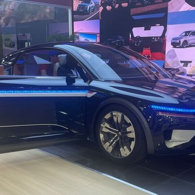 Das Präsentationsfahrzeug für den „Snapdragon Ride Pilot“ auf der IAA Mobility 2025. (Bild: Grimm – VCG)