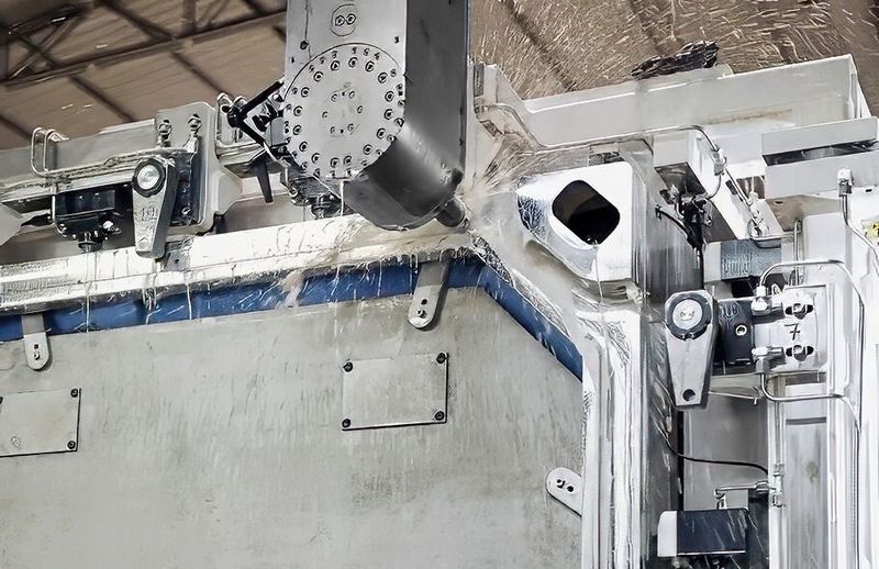 The arm of Roemheld’s swing clamps can swivel out of the way automatically to enable workpiece loading and unloading, or even temporarily in a CNC cycle to allow machining of the workpiece area it was holding. (Source: Roemheld)