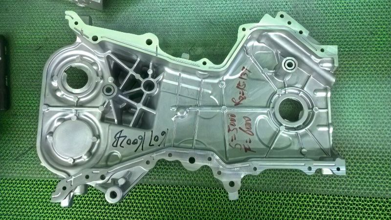 Worldia Europe GmbH – PKD-Planfräsen mit definierter Oberflächengüte: Werkstück Kettenkasten aus ADC12. (Bild: Worldia Europe GmbH)