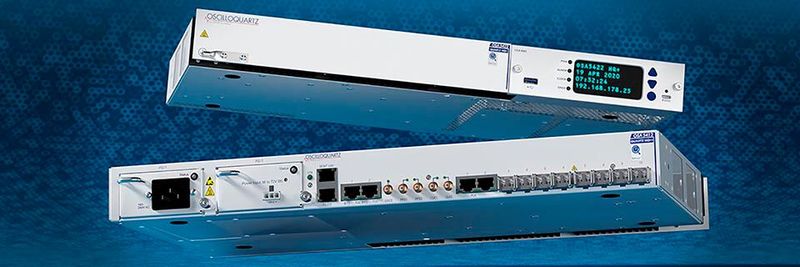 Die Synchronisationslösungen OSA 5412 und 5422 verfügen über Multiband-GNSS-Empfänger für mehrere Satellitenkonstellationen.