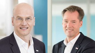 Markus Heyn (r.) übernimmt die Aufgaben von Harald Kröger in der Bosch-Geschäftsführung. (Bosch)