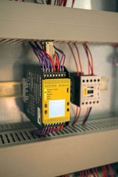 Banners Safety-Controller SC26-2 steuert die Sicherheitsfunktionen der Maschine  (Turck)