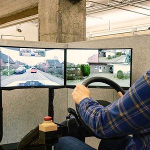 Der Fahrer hat dort alles im Blick.(Bild:  Autoren-Union Mobilität/Vay)