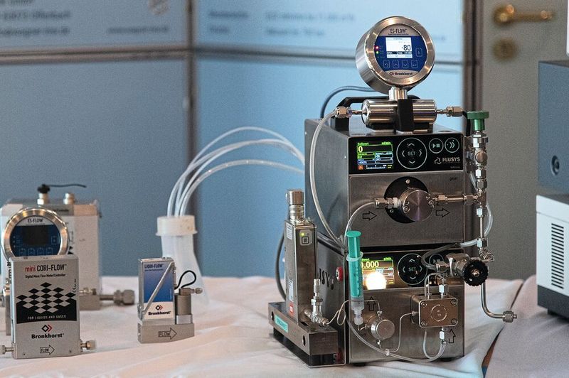 ... oder ein hochpräzises Dosiersystem für Flüssigkeiten.   Mehr Infos zu den kommenden LAB-SUPPLY-Messen finden Sie auf www.lab-supply.info (Bild: Stefan Stark)