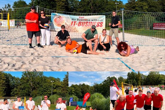 Fujitsu Beach Volleyball Turnier 2024 (Bild: Vogel IT-Medien GmbH)