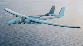 Mit diesem unbemannten Flugsystem, einer neuartigen Aufklärungsdrohne, will das niedersächsische Unternehmen Aerodata dabei helfen, Drohnenangriffe in Deutschland effektiver bekämpfen zu können ... (Bild: Aerodata)