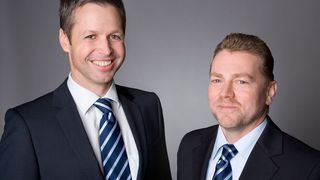 v.l. Udo Panenka ist Vice President Global Marketing und übernimmt von seinem Vorgänger Udo Aull von Kollmorgen Industrial Automation die Position als Vice President und General Manager Europe.  Bild: Kollmorgen (Archiv: Vogel Business Media)