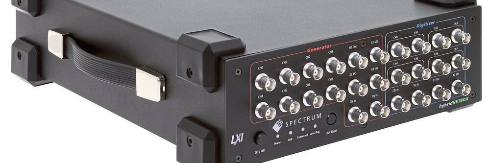 Hybride Messbox erzeugt, erfasst und analysiert elektronische Signale