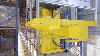 Viastore realisiert für das Pharmaunternehmen Medice ein vollautomatisches Hochregallager. (Bild: Viastore)