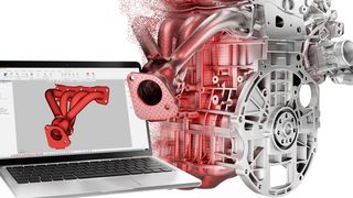 Mit Geomagic Design X von Hexagon lassen sich aus 3D-Scans schnell vollständig bearbeitbare, parametrische CAD-Modelle erstellen. (Bild: Hexagon)