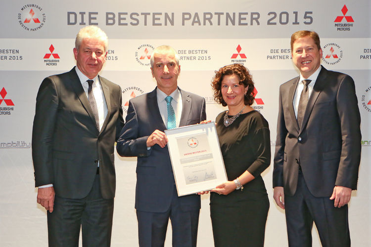 Mitsubishi – „Die besten Partner 2015“: Auto Marhenke GmbH u. Co. KG, Celle (Foto: Sciborski/MMD Automobile)