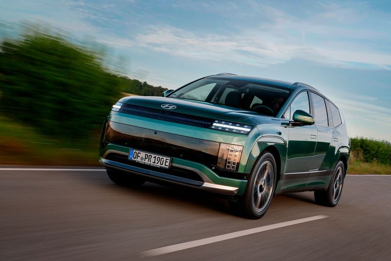 Hyundai hat mit dem Ioniq 9 ein neues E-Flaggschiff.(Bild:  Hyundai)