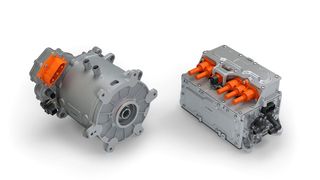 
Mit einer elektrifizierten Achse für Lkw-Sattelanhänger zeigt Zulieferer Bosch eine neue Möglichkeit zur Kraftstoffeinsparung und einen wichtigen Schritt zum automatisierten Parken. (Bild: Bosch)