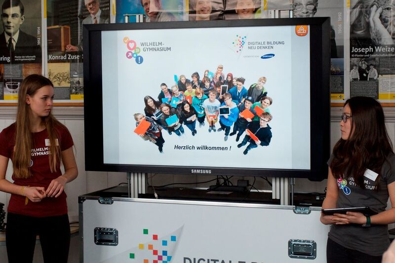 Auch das Wilhelm Gymnasium in Braunschweig nahm an dem Wettbewerb zum Thema „Ideen bewegen“ von der Initiative Digitale Bildung neu denken teil (Initiative Digitale Bildung neu denken)