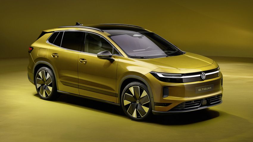 Der neue ID Tiguan wird die bisherigen Modellen ID 4 und ID 5 ersetzen. (Bild: Volkswagen AG)