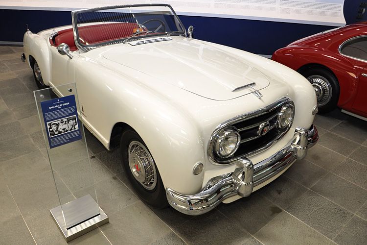 Der Pininfarina Nash Healey Spider aus dem Jahr 1951 fertigte Pininfarina auf Nachfrage des Automobilherstellers Nash – in Konkurrenz zur Nash-eigenen Designabteilung. Vom Nash Healey wurden insgesamt nur 507 Exemplare gefertigt. (Thomas Günnel)
