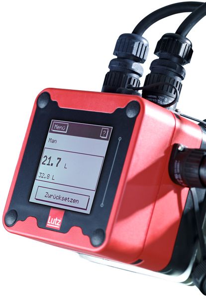 Dsa modulare Durchflusszählersystem mit Touchscreen Display ermöglicht eine genaue Mengenmessung von Flüssigkeiten. (Bild: Lutz)