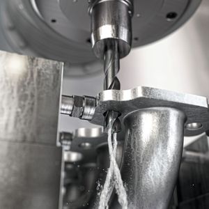 The "CoroDrill Dura 462" was specifically designed for high drilling performance in various materials.(Image: Sandvik)