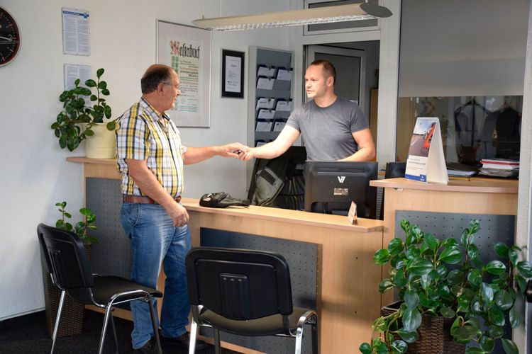 Die Kundetheke ... (Bild: Rubbel/»kfz-betrieb«)