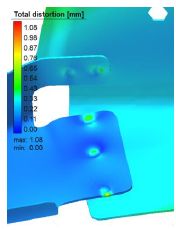 Simufact_SIM_Verzug_Punktschweissen ()