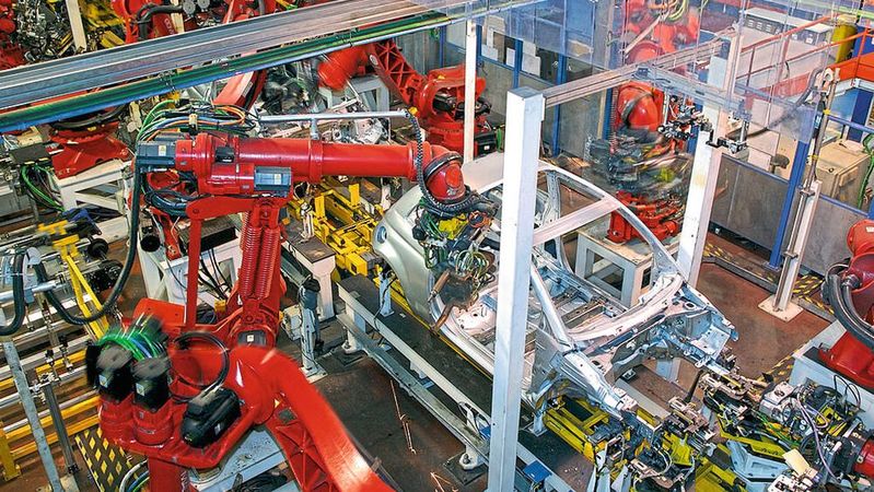 Das Bild zeigt das Fiat-Werk in Tychy (Polen). Das Werk im polnischen Bielsko Biala wird geschlossen.(Bild:  Ireneusz KAZMIERCZAK - FAP Tychy)