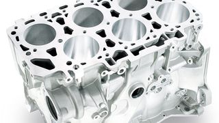 Den Zylinderblock können Sie sich auf der Formnext vom 15. bis 18.11.16 aus der Nähe betrachten. (Roboert Hofmann)