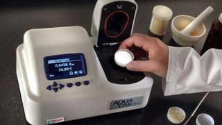 Die AquaLab 4-Serie basiert auf dem Decagon Design und misst die Wasseraktivität als Maß für das nicht-gebundene Wasser. (Archiv: Vogel Business Media)