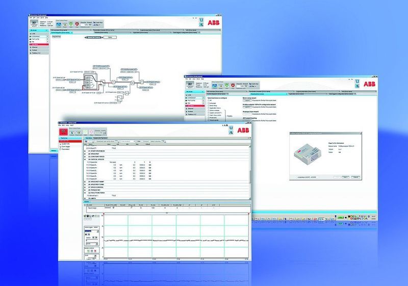 Das neue PC-Tool für alle Frequenzumrichtertypen ermöglicht eine einheitliche Inbetriebnahme und Überwachung. (Archiv: Vogel Business Media)