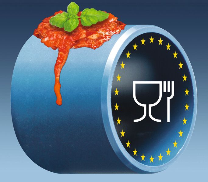 Kunststoffgleitlager à la EU10.04.2013: Im Rahmen der Hannover Messe 2013 hat Igus zwei neue Polymergleitlager-Werkstoffe für den Nahrungsmittelbereich vorgestellt. (Bild: Igus)