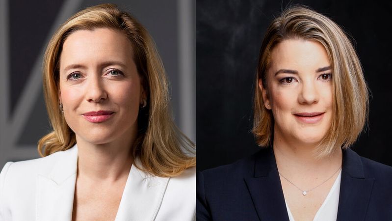 Sabine Scheunert (l.) verlässt Mercedes-Benz zum 1. Mai 2023. Neue IT-Chefin im Vertrieb wird die SAP-Managerin Katrin Lehmann.(Bild:  Mercedes-Benz)