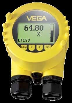 The universal display and operating module Plicscom can also be the sensors of the new Vegaflex 80 series, thanks to plain text display and extensive graphical support (Picture: Vega Grieshaber)