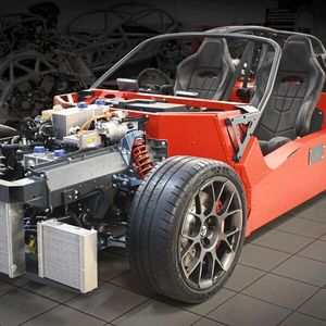 Ariel rüstet sich für die E-Mobilität und entwickelt den Hipercar, ein Hybridfahrzeug.(Bild:  Ariel Motors)