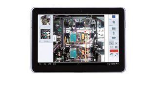 Visual Online Support: Schnelle Hilfe erhalten Trumpf-Kunden mit Visual Online Support jetzt auch per App. (Bild: Trumpf Maschinen AG)
