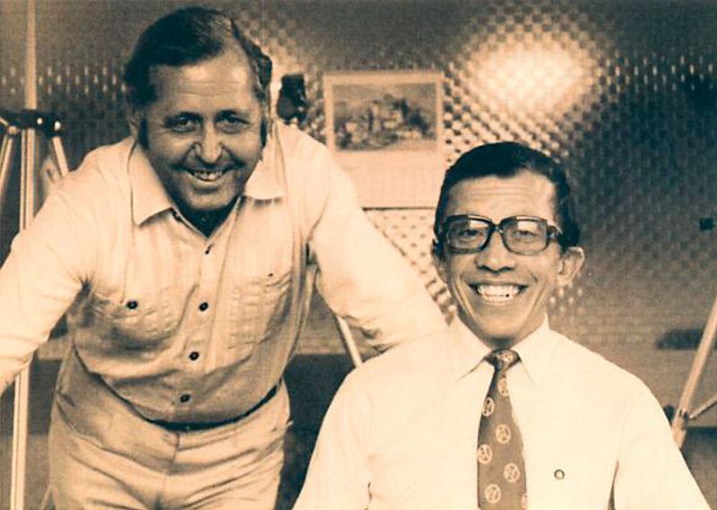 Nach dem Tod von Martin Hanke übernahmen Sohn Rudoph Hanke (rechts) und Schwiegersohn Adolf Thomas 1959 die Geschäftsleitung.  (Bild: Hama)