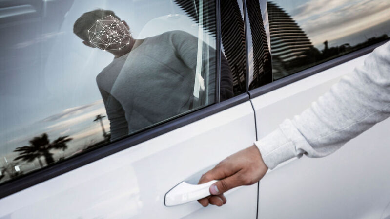 Zugang zum Fahrzeug mittels biometrischer Merkmale: Grupo Antolin und Trinamix wollen ein entsprechendes System entwickeln.