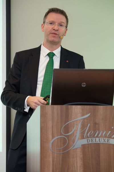Holger Suhl, General Manager DACH, zeigte die Vertriebs- und Marketingstrategie von Kaspersky Lab für das Jahr 2017 auf. (Kaspersky Lab)