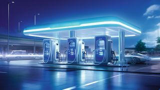 Wasserstofftankstellen sieht man zunehmend in der heutigen Verkehrsinfrastruktur. In China gibt es jetzt die erste kommerzielle Ammoniak-zu-Wasserstoff-Anlage mit angeschlossener Wasserstoff-Tankstelle. (Bild: Marc Elias - stock.adobe.com)